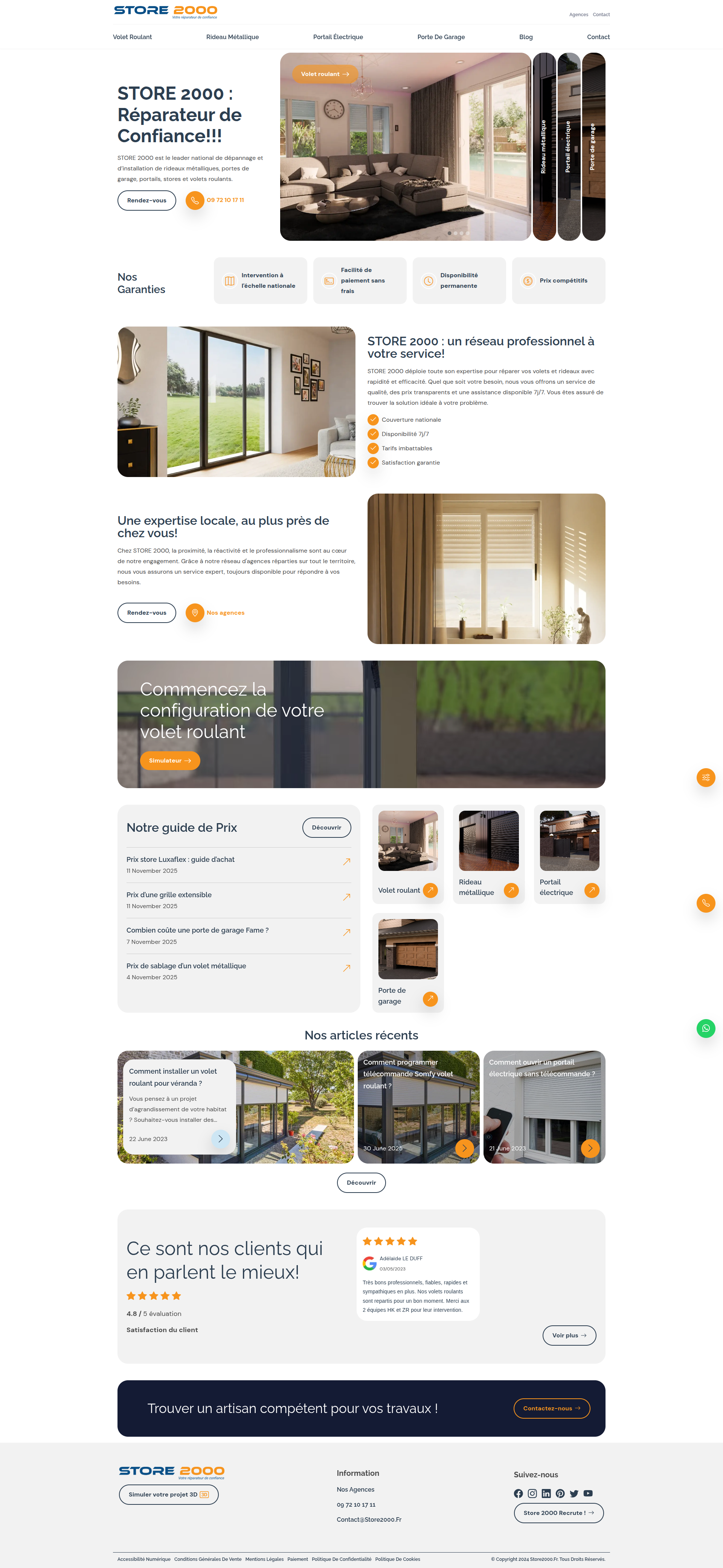 STORE2000.FR: Web Application